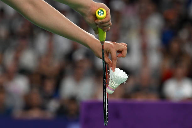 羽坛巨星!陶菲克夺冠照片诠释冠军风采